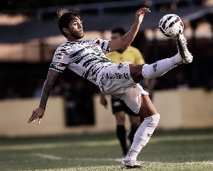 ge - Matheus, do Fluminense-PI, detalha busca por gols e equilíbrio no ataque: 
