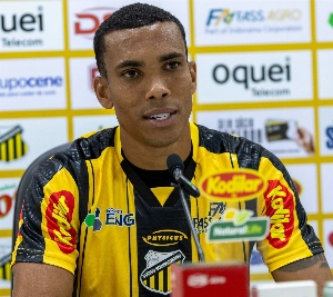 ge - Madson mira acesso em apresentação no Novorizontino: 